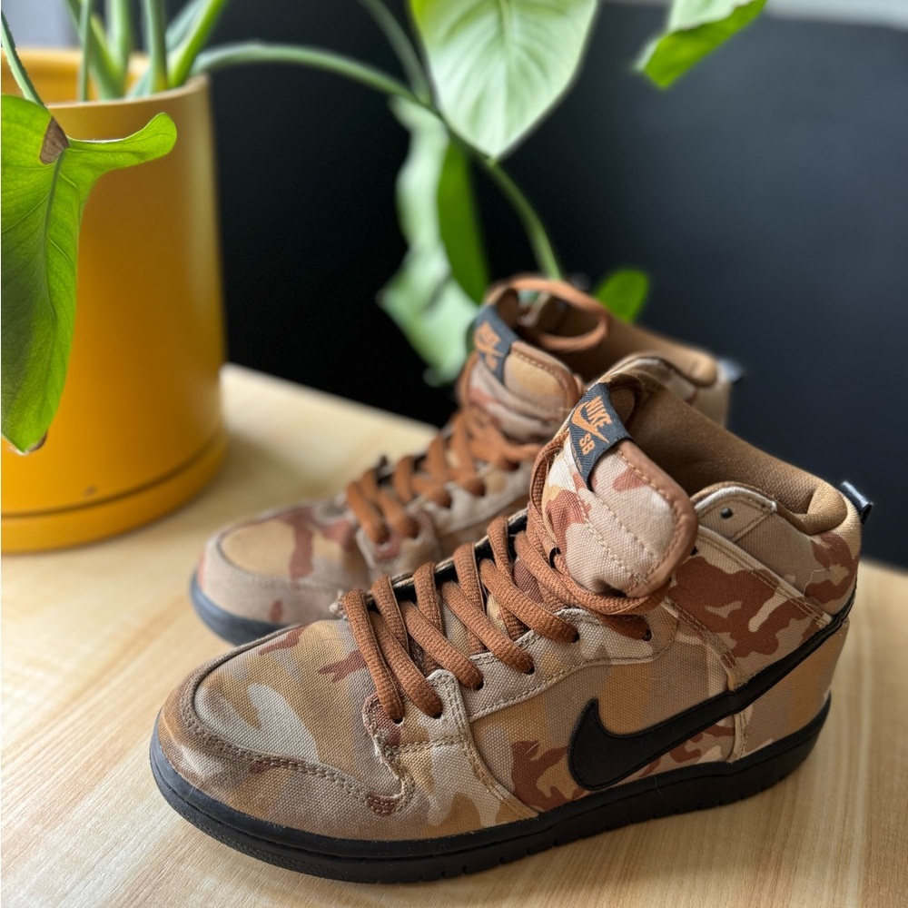 Nike SB Dunk Pro High Camo